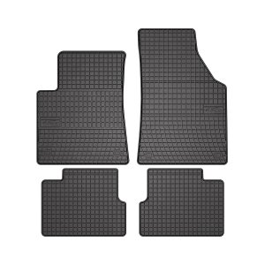 Jeep Cherokee Floor Mats - Omac - Rubber 4 Pcs - Black - 2014-2023